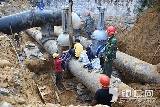 【环保督查整改进行时】鹭鸶岩水厂供水管道接