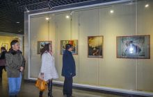 第八届“锦江春潮”书画摄影展在民族风情园开展
