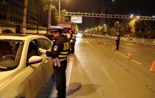 万山交警开展“今冬明春“交通安全夜查酒驾整治行动