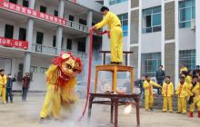 荆角乡：舞动雄师拜大年