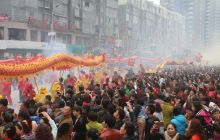 德江县举行2016年出龙仪式