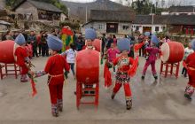 松桃村民同抗匪英雄欢喜过元宵