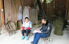  松桃县交通运输局到寨英镇走访贫困户