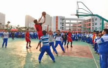 德江一中举行第53届班级篮球比赛