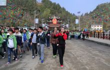 高家湾景区 一周接内待游客达3万余人