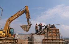 德江枢纽互通匝道建设如火如荼