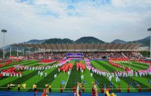 铜仁学院举行第三十八届田径运动会