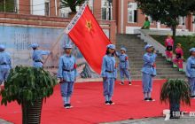 德江枫香溪镇举办纪念建党95周年暨红军长征胜利80周年文艺表演