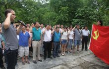 德江县人民医院到黔北特委旧址开展建党95周年纪念活动