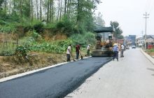 松桃提前启动580县道中修工程