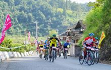 印江县运动员参加石阡县举办的2016山地自行车邀请赛中喜获佳绩