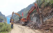 沿河两条县乡道提级改造全面动工