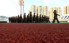 铜仁学院2016级新生军训圆满结束