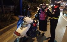 德江交警开展“酒驾飙车整治”行动