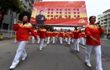 松桃：万人游街排练喜迎60周年县庆