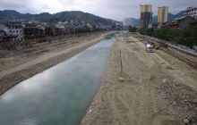 石阡县加大对龙川河污水治理