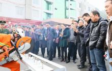 贵州碧江百名消防安全“明白人”实操体验消防技能