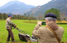 铜仁市老年摄影协会走进红董采风活动