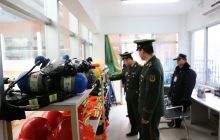 碧江消防深入工业园区排查火灾隐患