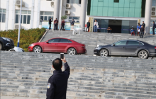 万山交警开展“无人机”操作演示培训