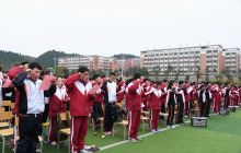 松桃民族中学举行高三百日冲刺誓师大会