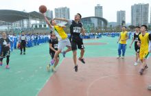 德江一中第54届班级篮球赛开赛