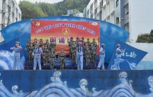 德江职校开展“祖国好·家乡美”文明行动朗诵赛