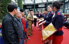 铜仁百花渡首届“花后”与“花仙子”摄影展举行颁奖仪式