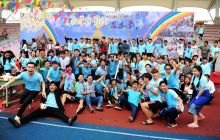 铜仁学院举办“泼水节”为留学生欢庆新年