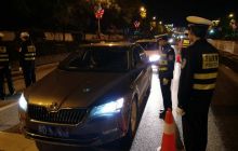 万山区公分局开展重点交通违法行为集中整治统一行动