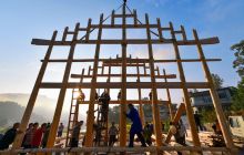 传统木房·一道渐行渐远的风景