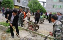 合兴镇全员参与 共建“天蓝地绿水清”家园