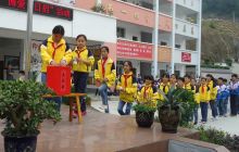 德江县长堡镇中心完小举行“博爱一日捐”活动