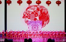 思南县第九届中小学生艺术节开幕