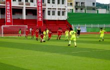 石阡县首届中小学足球联赛开幕