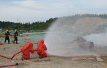 城镇燃气管道泄漏事故应急救援演练在松桃举行
