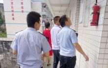 松桃县妙隘乡开展校园安全大检查