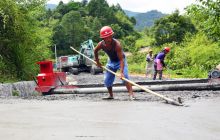 印江“组组通”农村公路建设蹄疾步稳