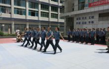 松桃交通运输局举办2017年农村公路路政执法培训暨军训活动