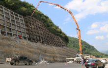 德江县城至南互通道路工程安全快速有序推进中