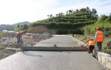 桶井乡公路组组通“三年大会战”激战正酣