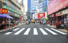 铜仁市民主路人防工程区域在10月1日正式通车