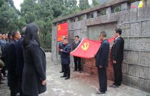 松桃寨英镇赴印江木黄镇开展革命传统教育