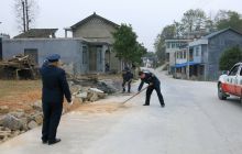 松桃公路管理部门扎实开展“打非治违”专项行动