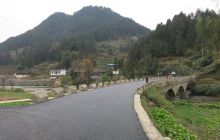 松桃孟溪至木耳扶贫公路改造工程顺利完工并投入使用