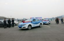 松桃县城新增30台新能源电动公交（出租）车投入使用