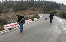 松桃交通公路部门积极应对新一轮凝冻天气全力抗凝保通