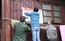 碧江消防知识宣传走进传统村落