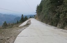 松桃太平至盘信水泥公路建设工程顺利完工并投入使用