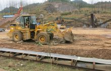 沿印松高速公路建设工程节后复工忙